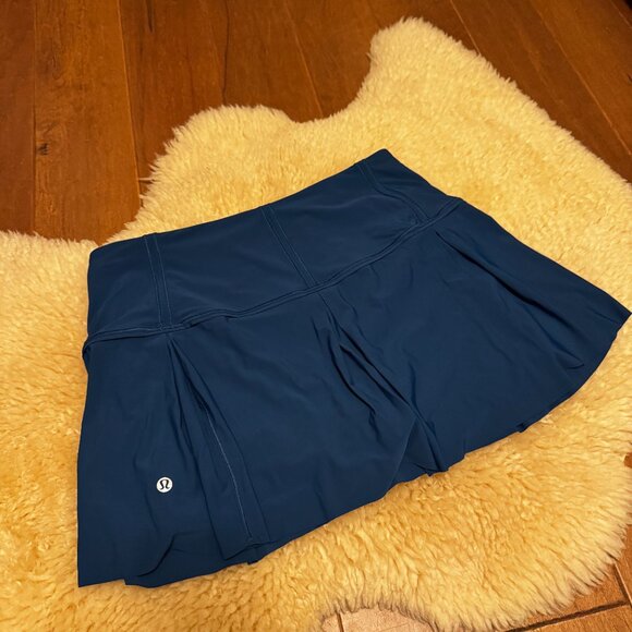 Lululemon Golf Skort | Deep Blue | Size 8 | EUC | Built-In Shorts with Pockets - Picture 2 of 6